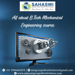 B.Tech Mechanical Engineering course