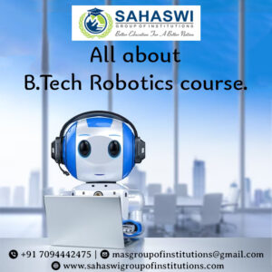B.Tech Robotics course