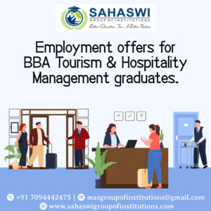 Employment for BBA Tourism & Hospitality Management 