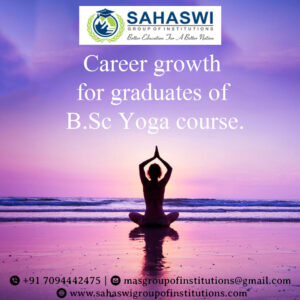 Career growth for B.Sc Yoga