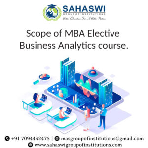 Scope of MBA Elective Business Analytics